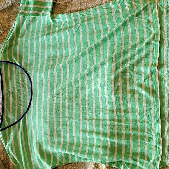 TALBOTS Linen Striped Tunic - Picture 4 of 7